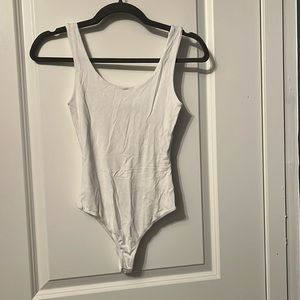 White bodysuit x- small